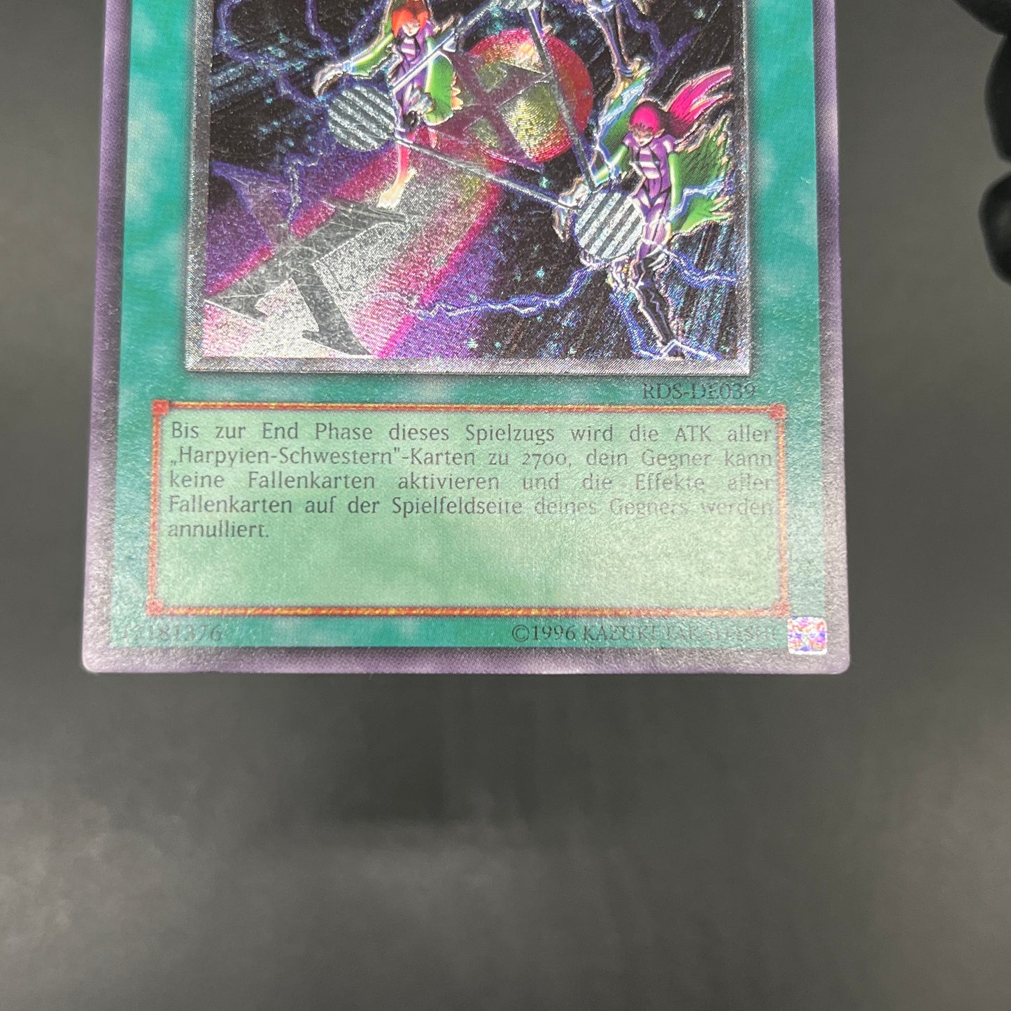 遊戯王　トライアングル・Ｘ・スパーク/レリーフ/ドイツ語/EU版