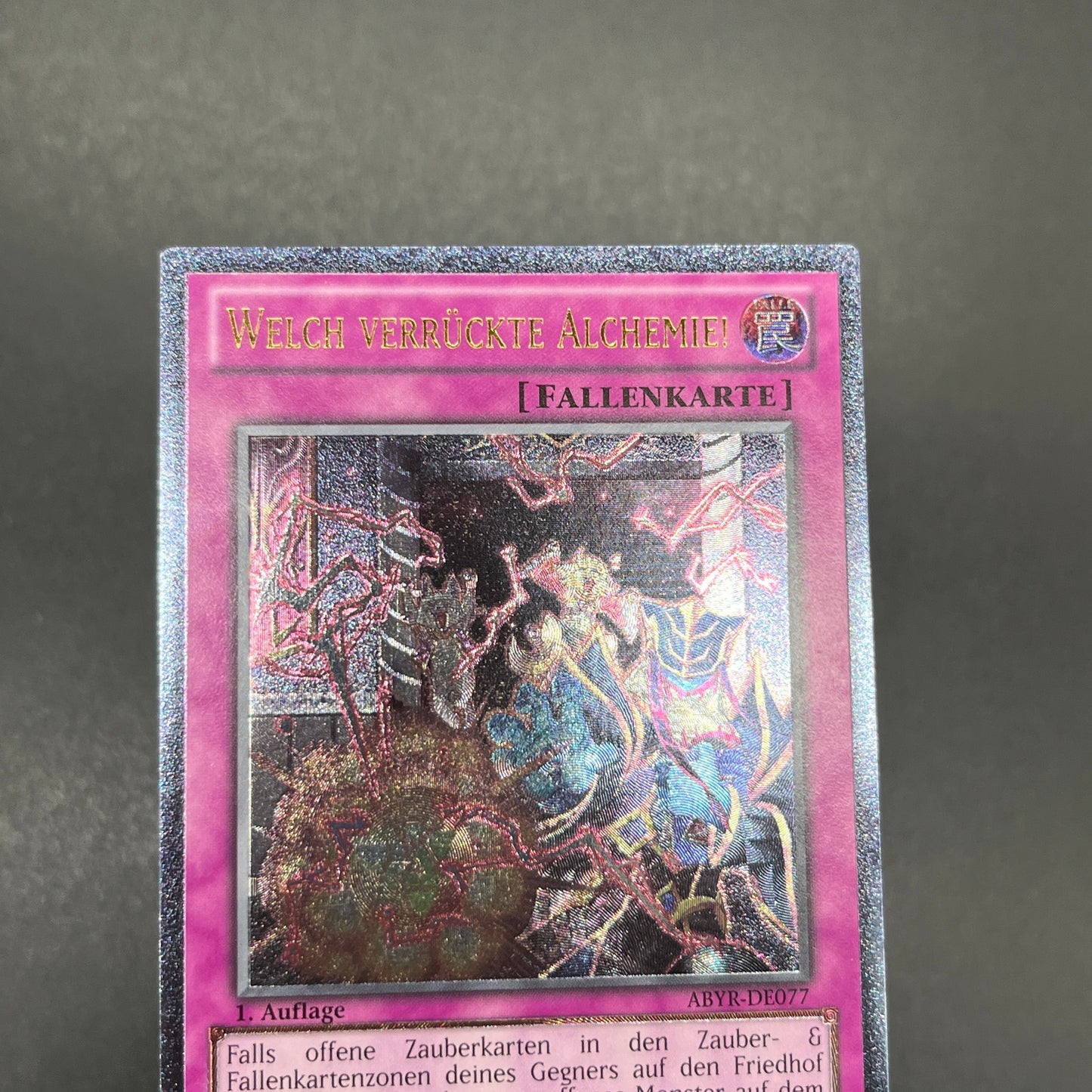 遊戯王　暴走する魔力/レリーフ/ドイツ/1st/EU版