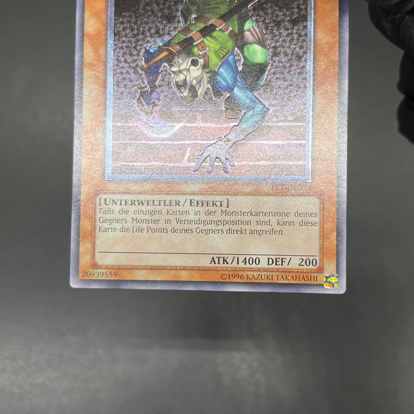 遊戯王　闇の住人 シャドウキラー/レリーフ/ドイツ/EU版