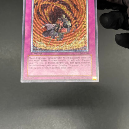 遊戯王　ファイヤー・ウォール/レリーフ/ドイツ語/1st/EU版