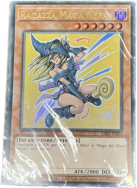 遊戯王　ブラック・マジシャン・ガール/ウルトラ/イタリア