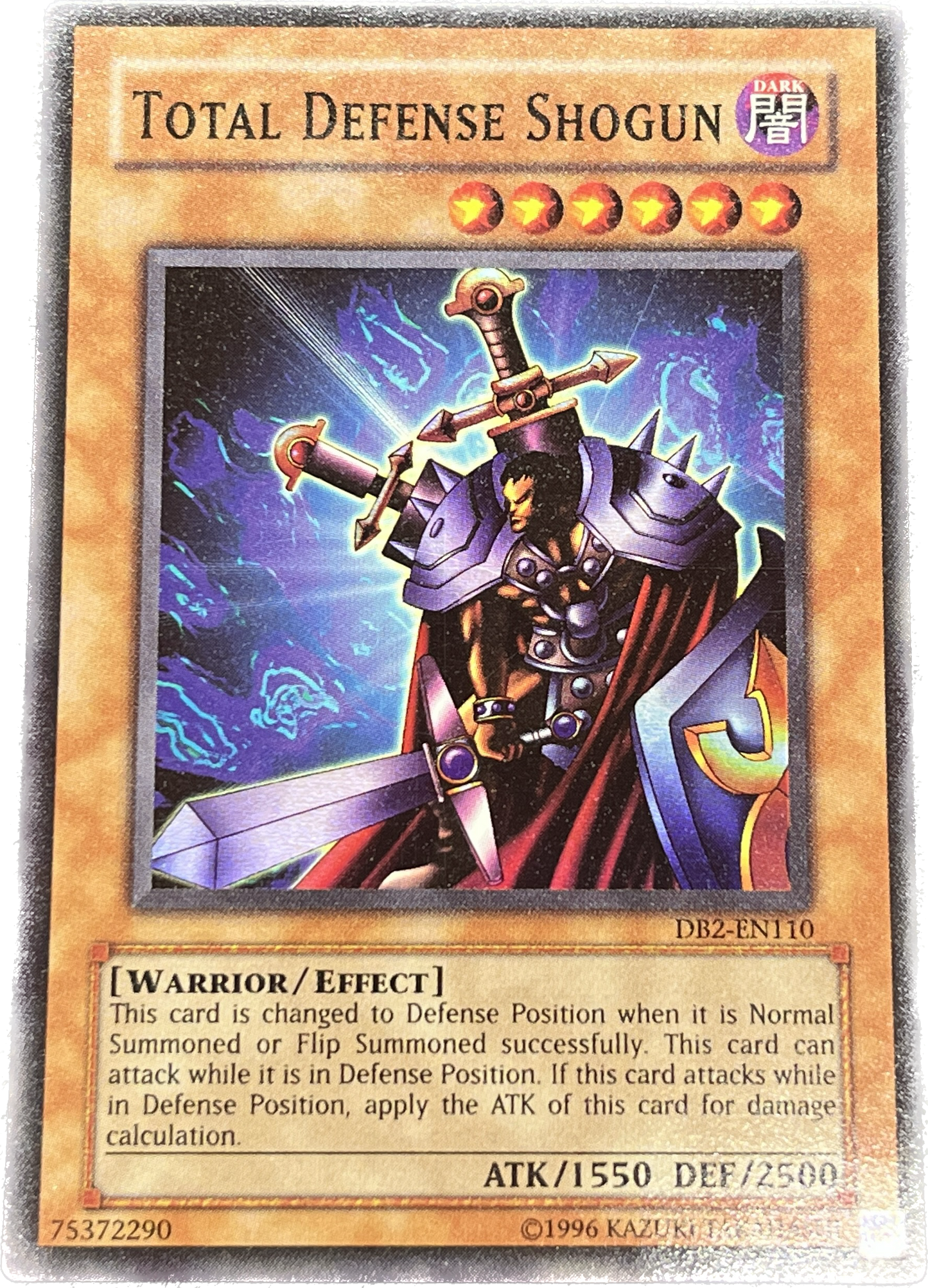 遊戯王　絶対防御将軍/スーパー/英語/EU版