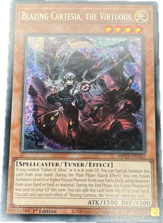 遊戯王　赫の聖女カルテシア/シークレット/英語/1st/EU版