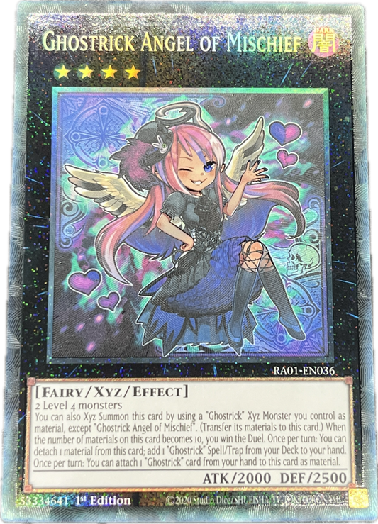 遊戯王　ゴーストリックの駄天使/コレクターズレア/英語/1st/EU版