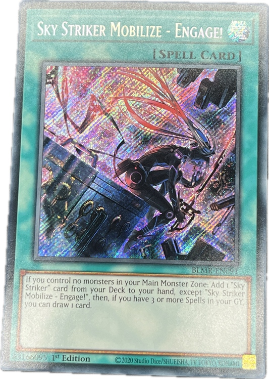 遊戯王　閃刀起動−エンゲージ/シークレット/英語/1st/EU版