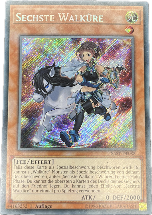 遊戯王　ワルキューレ・セクスト/シークレット/ドイツ/1st/EU版