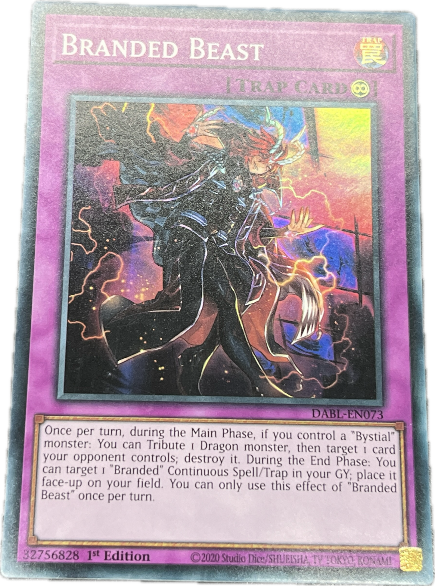 遊戯王　烙印の獣/スーパー/英語/1st