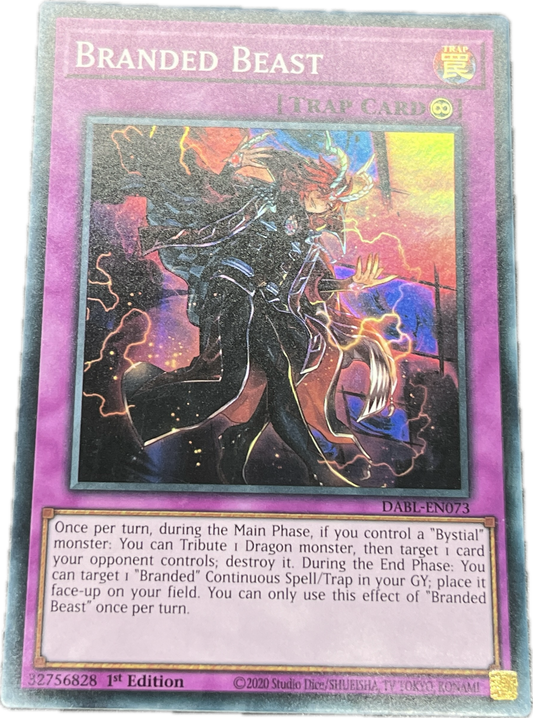 遊戯王　烙印の獣/スーパー/英語/1st