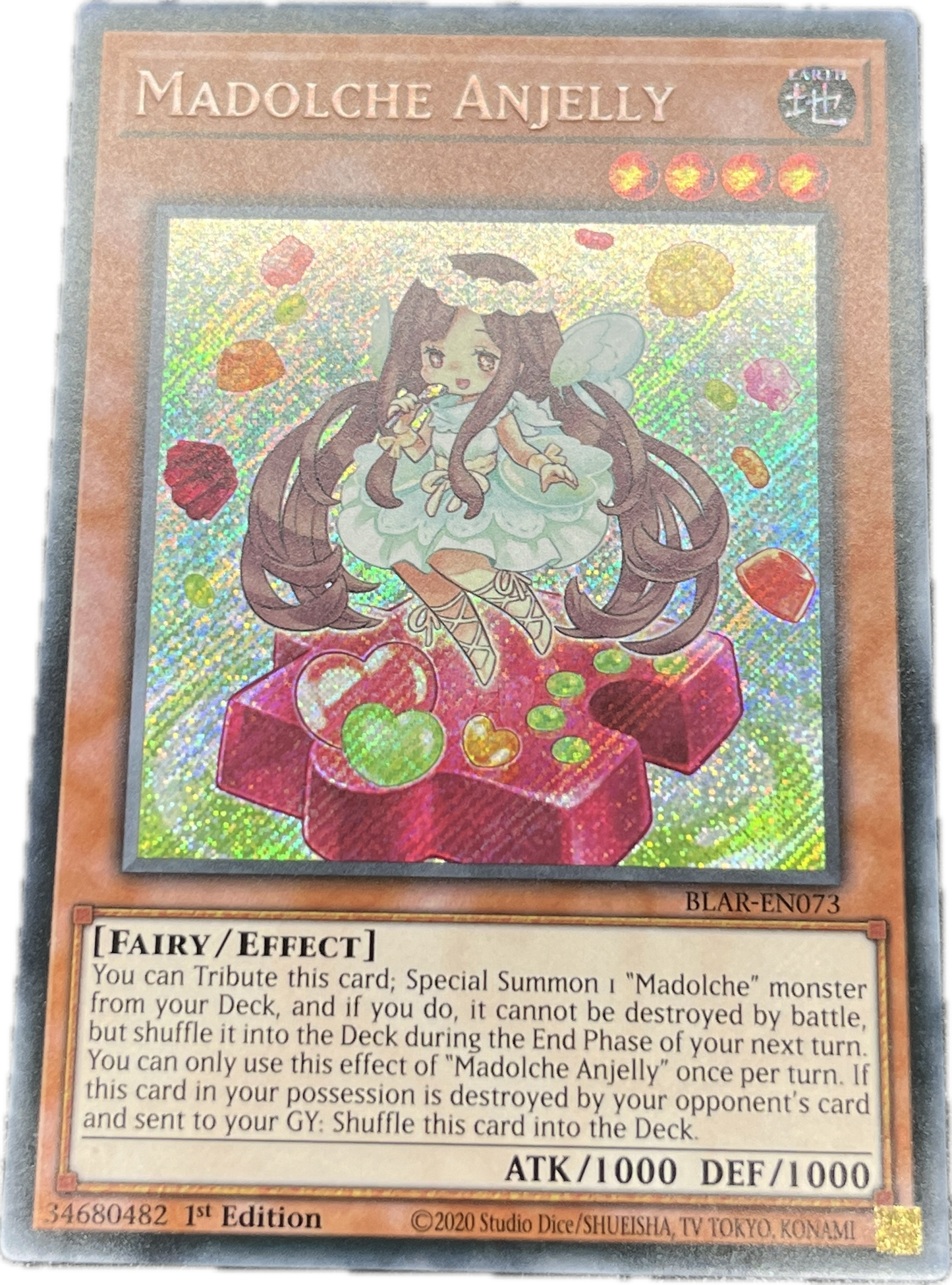 遊戯王　マドルチェ・エンジェリー/シークレット/英語/1st/EU