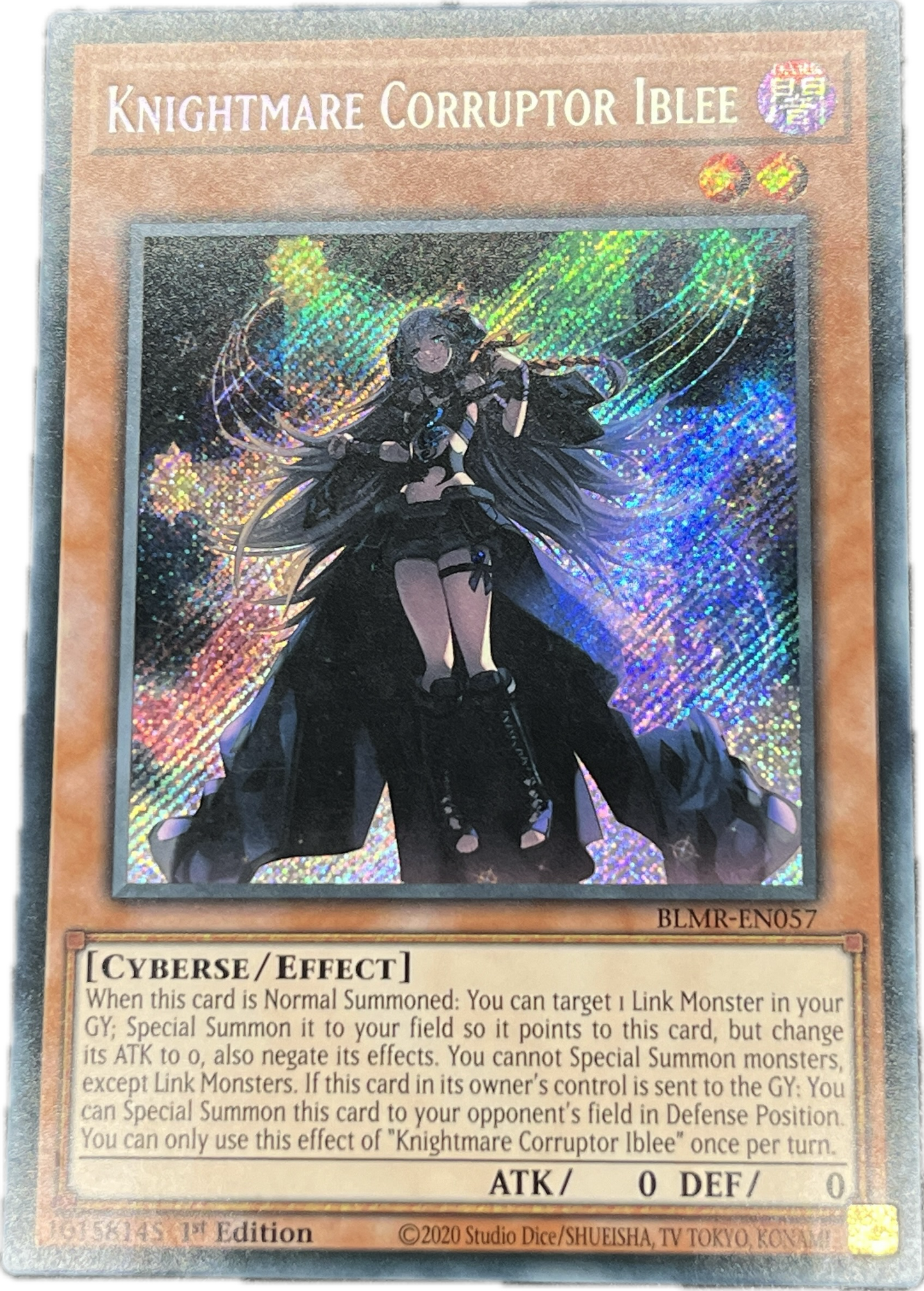 遊戯王　夢幻崩界イヴリース/シークレット/英語/1st