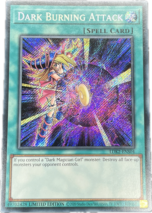 遊戯王　黒・魔・導・爆・裂・破/シークレット/英語