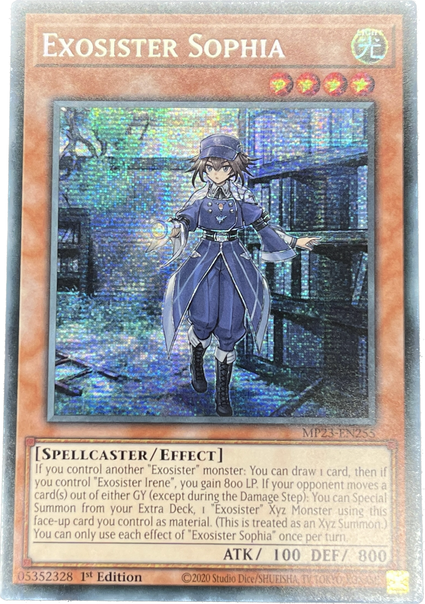遊戯王　エクソシスター・ソフィア/シークレット/英語/1st