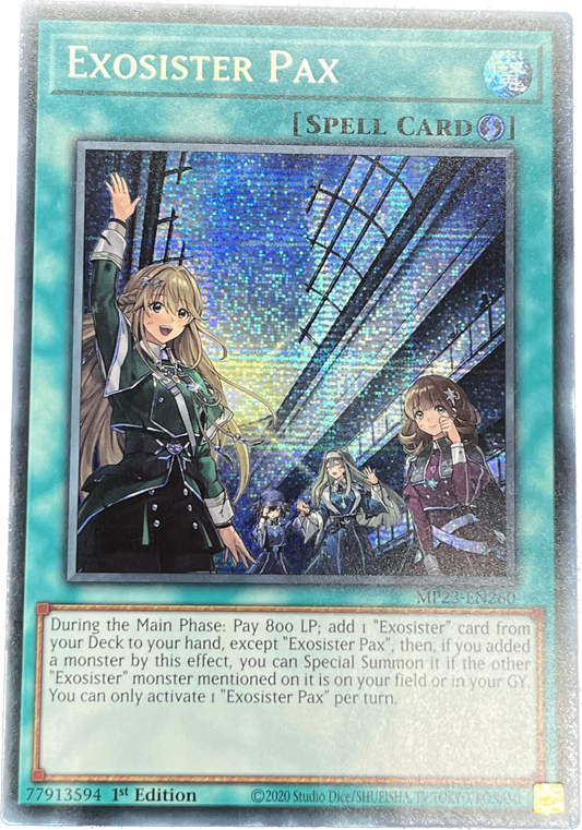 遊戯王　エクソシスター・パークス/シークレット/英語/1st