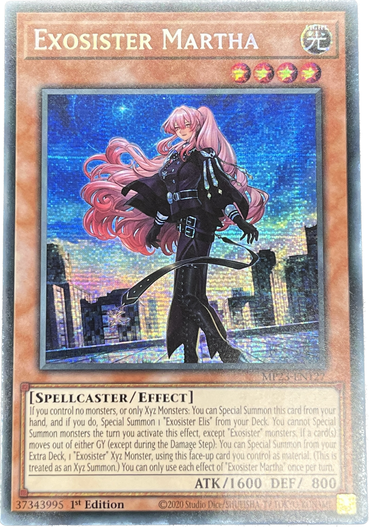 遊戯王　エクソシスター・マルファ/シークレット/英語/1st