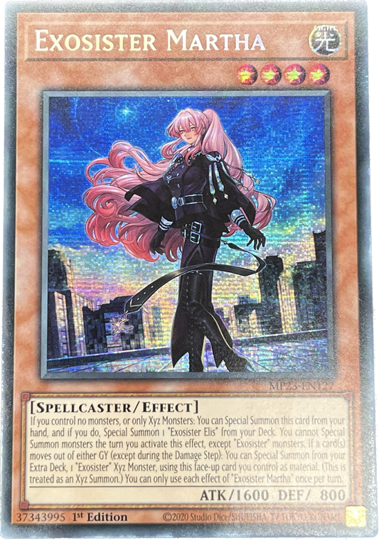 遊戯王　エクソシスター・マルファ/シークレット/英語/1st