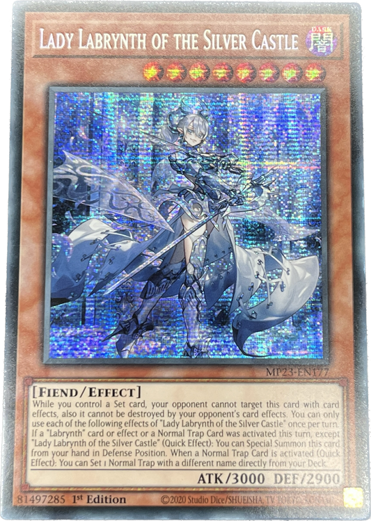 遊戯王　迷宮城の白銀姫/シークレット/英語/1st