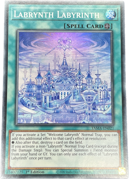 遊戯王　白銀の迷宮城/スーパー/英語/1st