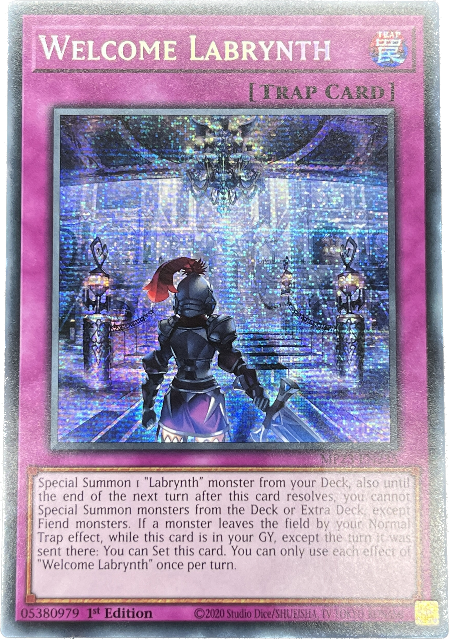 遊戯王　ウェルカム・ラビュリンス /シークレット/英語/1st