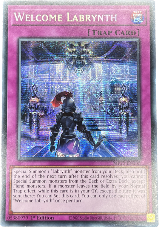 遊戯王　ウェルカム・ラビュリンス /シークレット/英語/1st