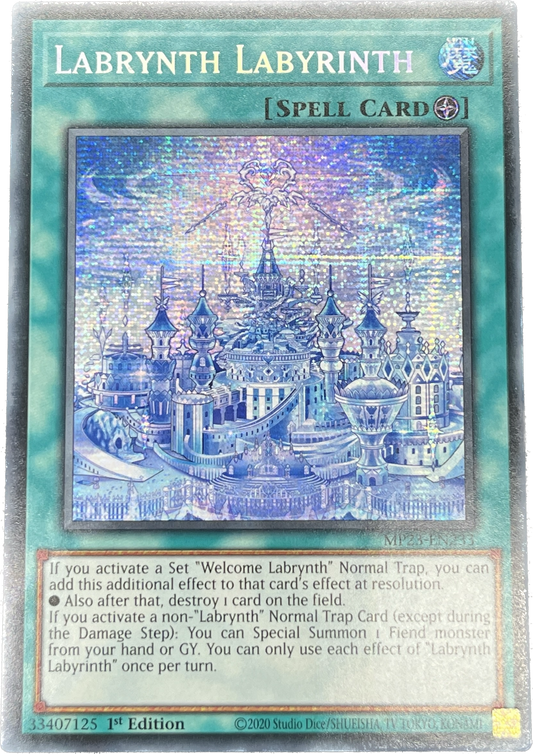 遊戯王　白銀の迷宮城/シークレット/英語/1st