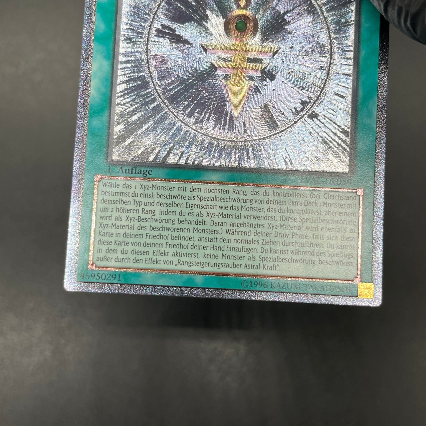 遊戯王　ＲＵＭ－アストラル・フォース/レリーフ/ドイツ/1st/EU版