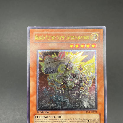 遊戯王　超電磁稼動ボルテック・ドラゴン/レリーフ/スペイン語/1st/EU版