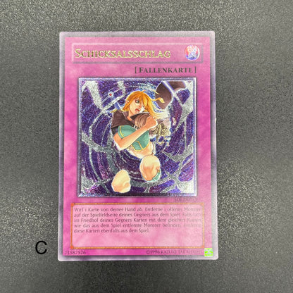 遊戯王　因果切断/レリーフ/ドイツ語/EU版