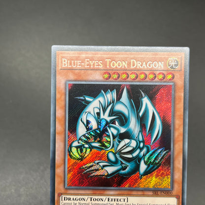 遊戯王　ブルーアイズ・トゥーン・ドラゴン/シークレット/英語/EU版