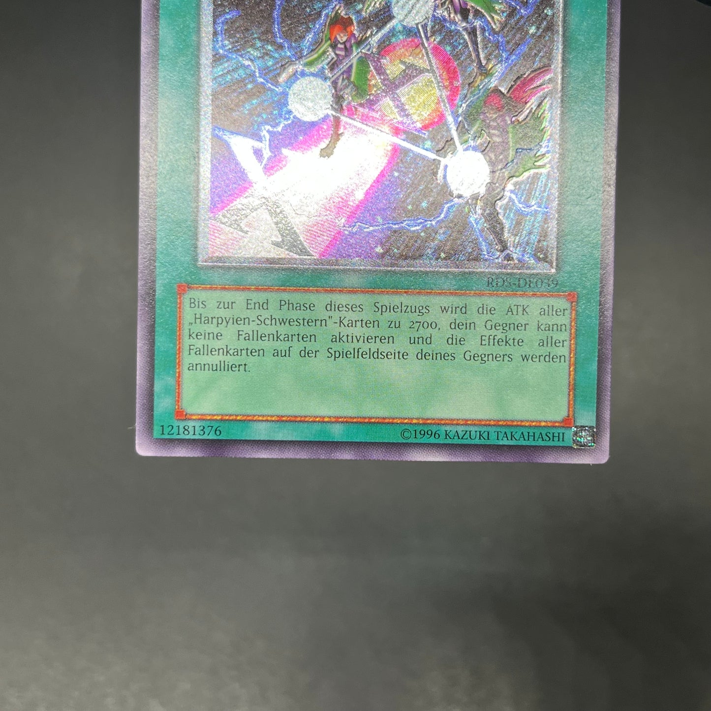 遊戯王　トライアングル・Ｘ・スパーク/レリーフ/ドイツ語/EU版