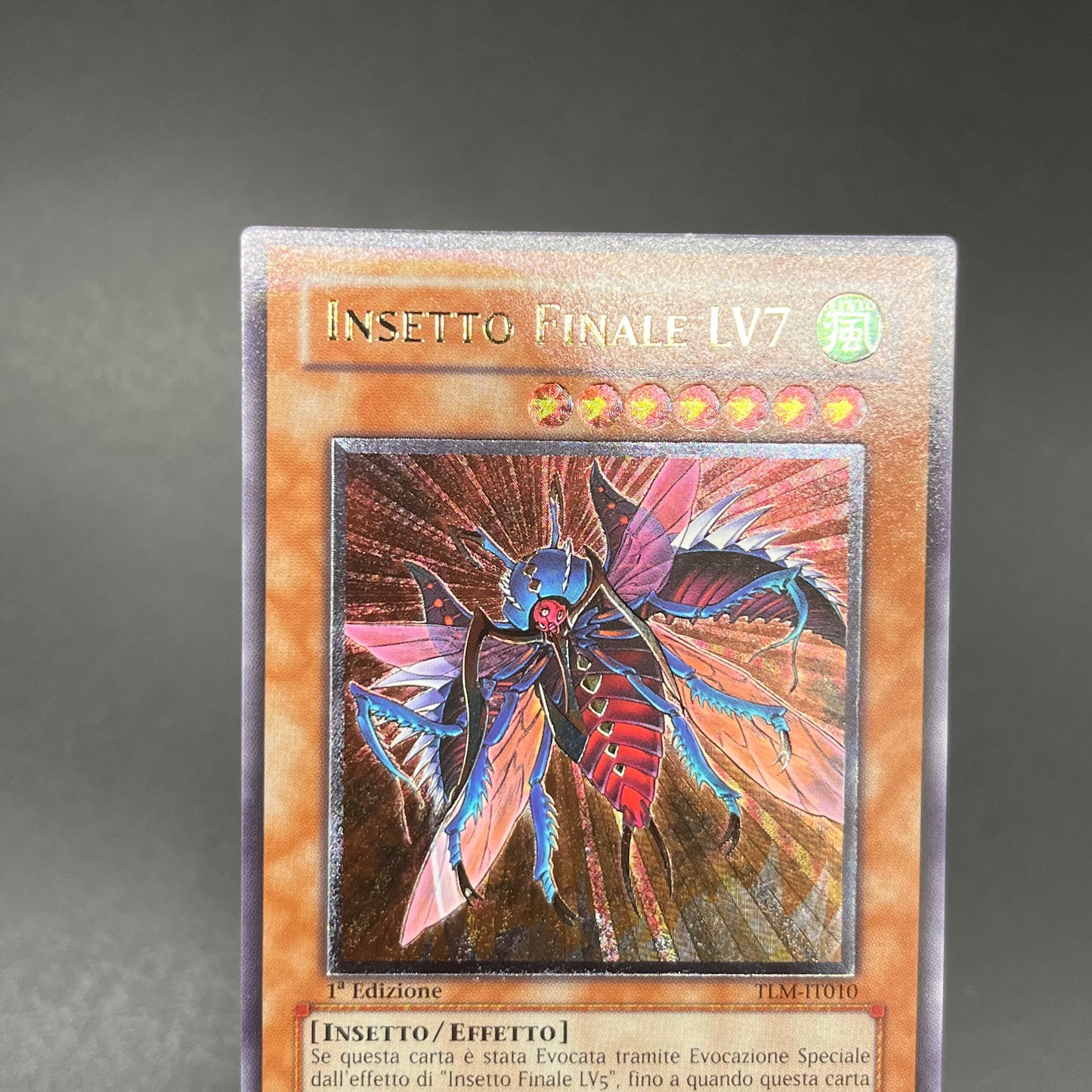 遊戯王　アルティメット・インセクトＬＶ７/レリーフ/イタリア/1st/EU版