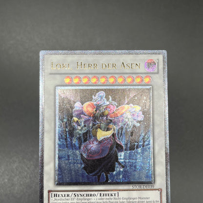 遊戯王　極神皇ロキ/レリーフ/ドイツ語/EU版