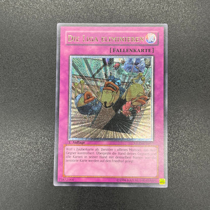 遊戯王　お家おとりつぶし/レリーフ/ドイツ語/1st/EU版