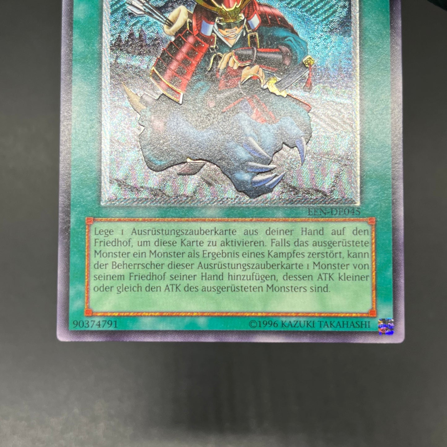 遊戯王　アームド・チェンジャー/レリーフ/ドイツ語/EU版