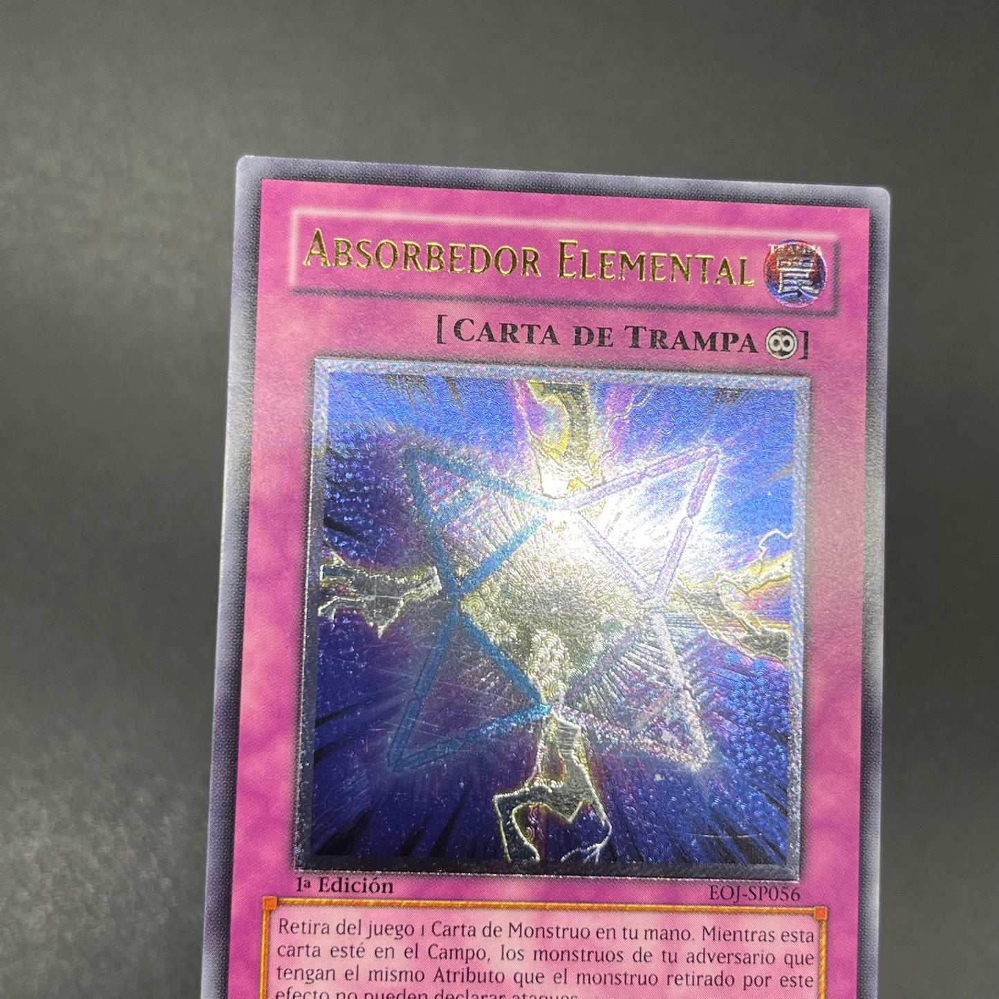 遊戯王　エレメンタル・アブソーバー/レリーフ/スペイン語/1st/EU版