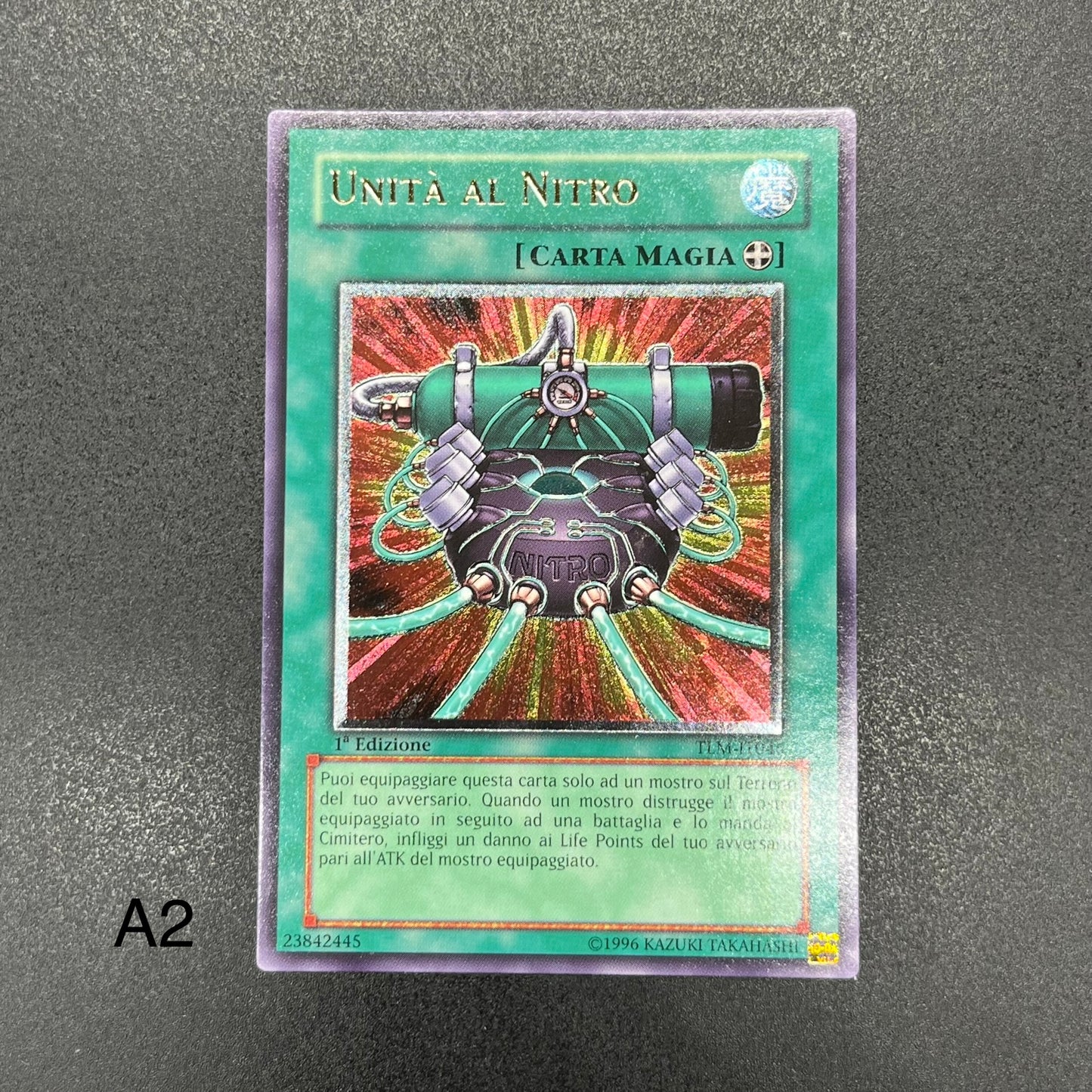遊戯王　ニトロユニット/レリーフ/イタリア語/1st/EU版