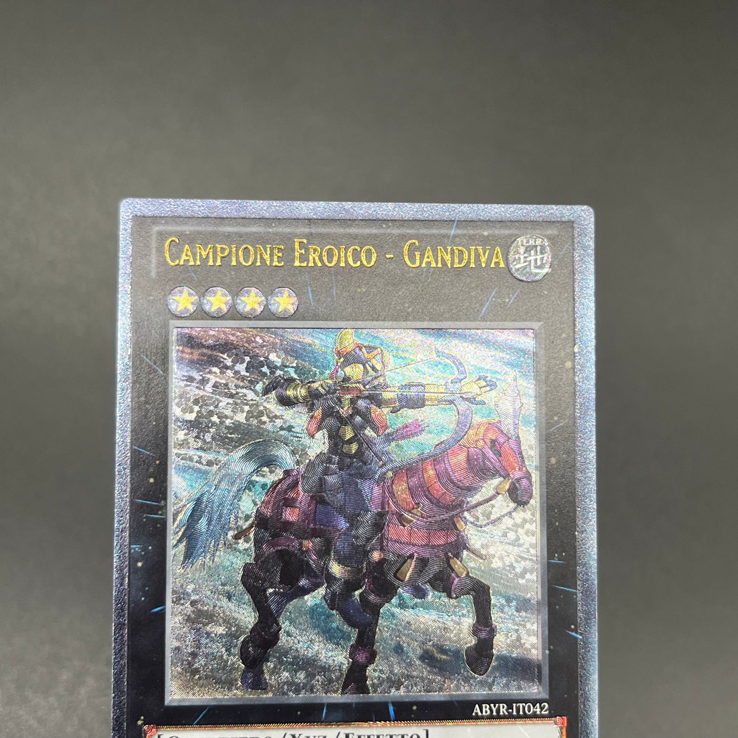 遊戯王　Ｈ－Ｃ ガーンデーヴァ/レリーフ/イタリア語/EU版