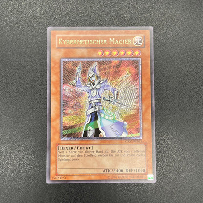 遊戯王　サイバネティック・マジシャン/レリーフ/ドイツ語/EU版