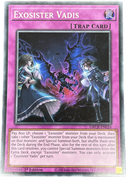 遊戯王　エクソシスター・バディス/スーパー/英語/1st