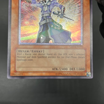 遊戯王　サイバネティック・マジシャン/レリーフ/ドイツ語/EU版