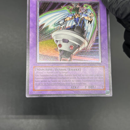 遊戯王　ユーフォロイド・ファイター/レリーフ/ドイツ語/EU版