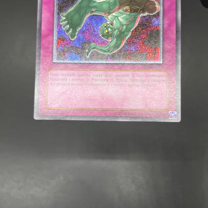 遊戯王　異次元の落とし穴/レリーフ/イタリア/EU版