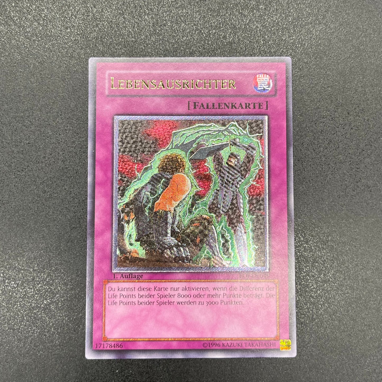 遊戯王　ライフチェンジャー/レリーフ/ドイツ語/1st/EU版