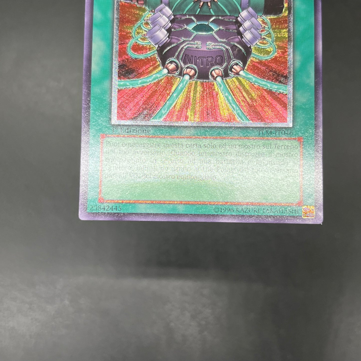 遊戯王　ニトロユニット/レリーフ/イタリア語/1st/EU版