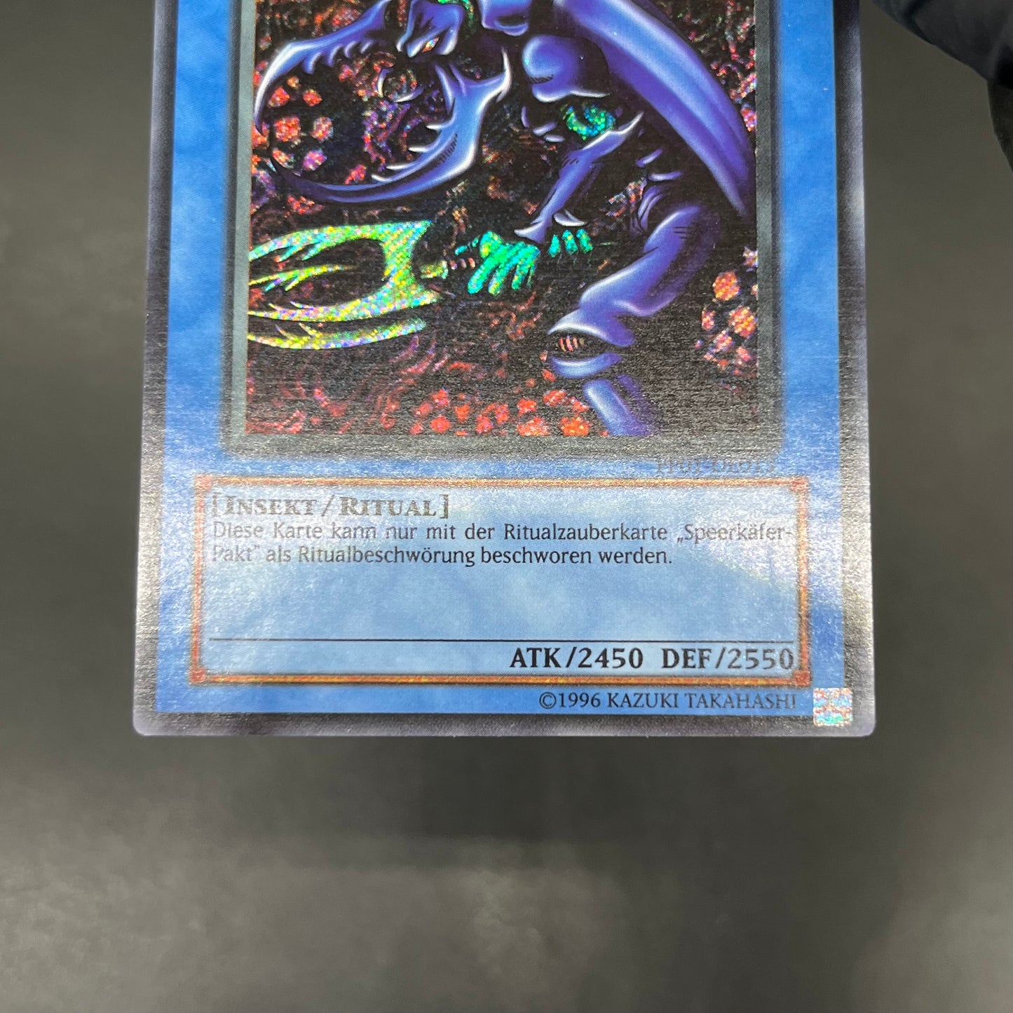 遊戯王　ジャベリンビートル/シークレット/ドイツ/EU版