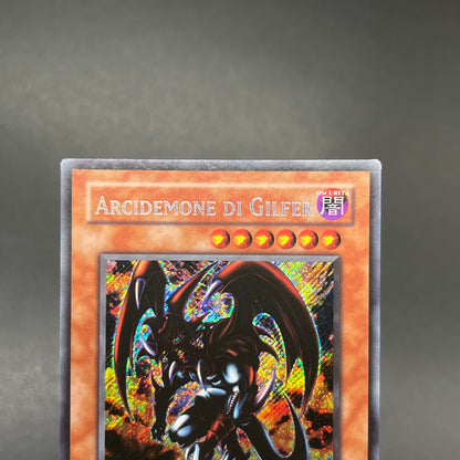 遊戯王　暗黒魔族ギルファー・デーモン/シークレット/イタリア語/EU版