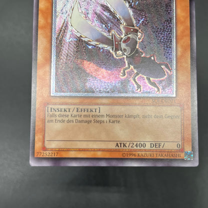 遊戯王　電動刃虫/レリーフ/ドイツ/EU版