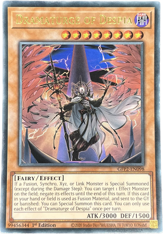 遊戯王　デスピアの大導劇神/ウルトラ/英語/1st