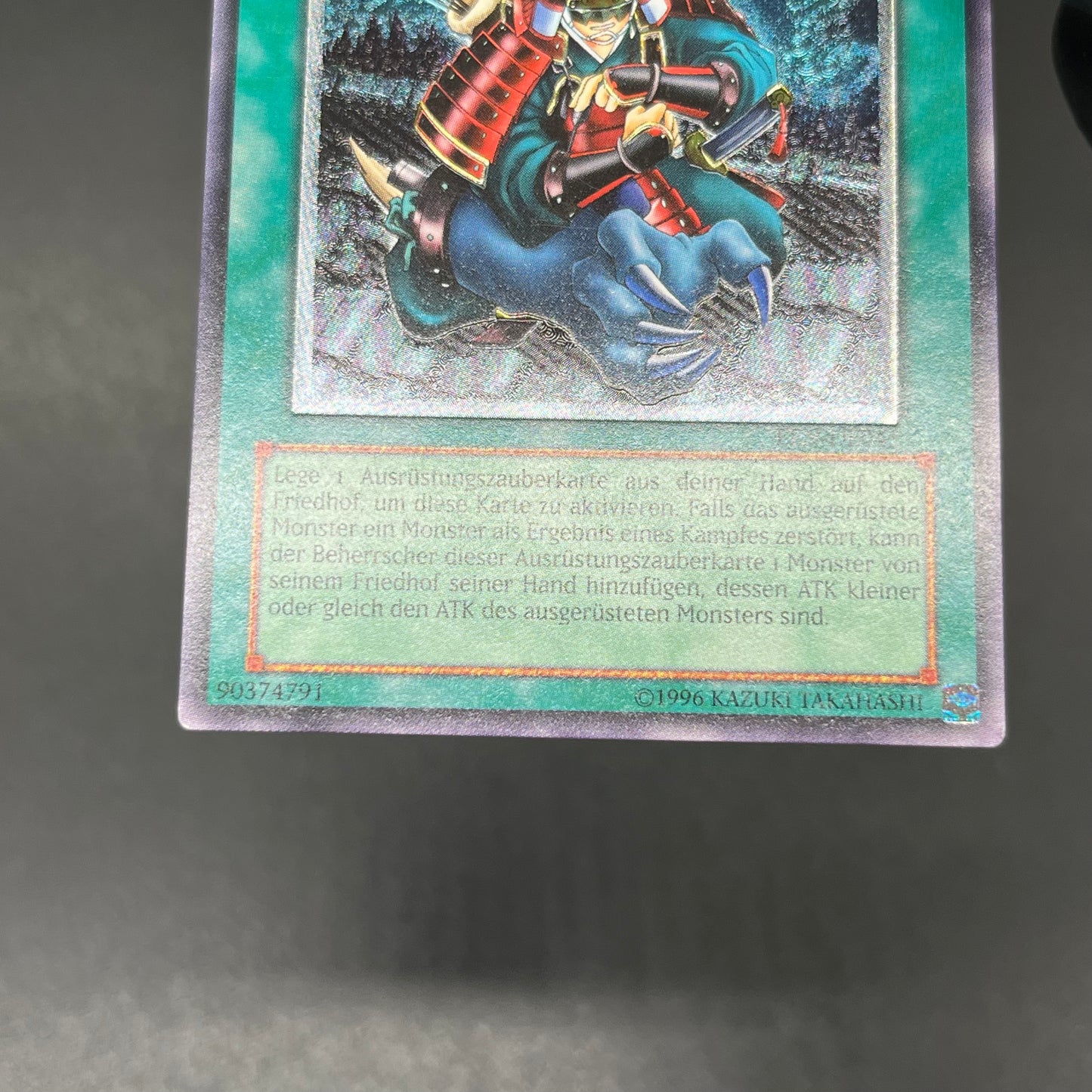 遊戯王　アームド・チェンジャー/レリーフ/ドイツ語/EU版