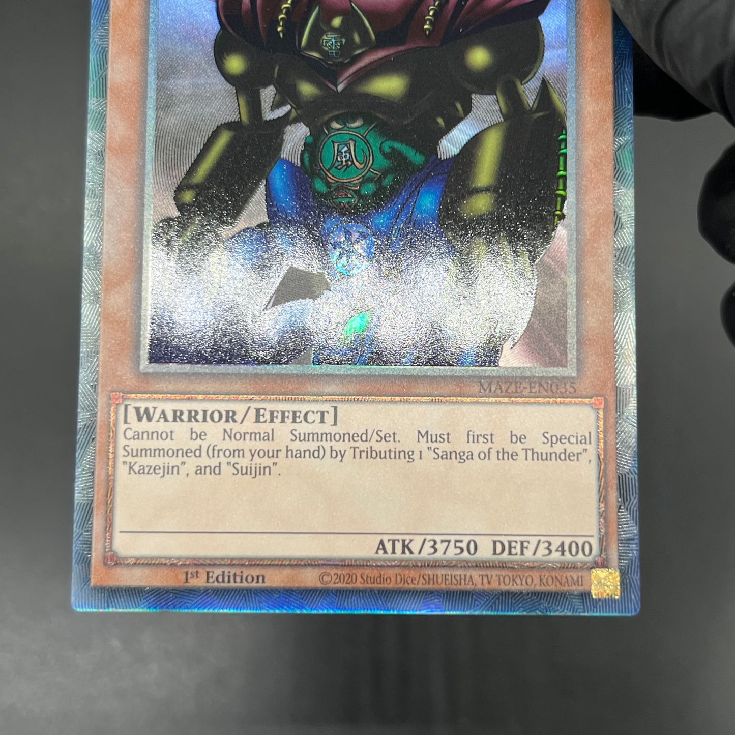 遊戯王　ゲート・ガーディアン/コレクターズレア/英語/1st/EU版