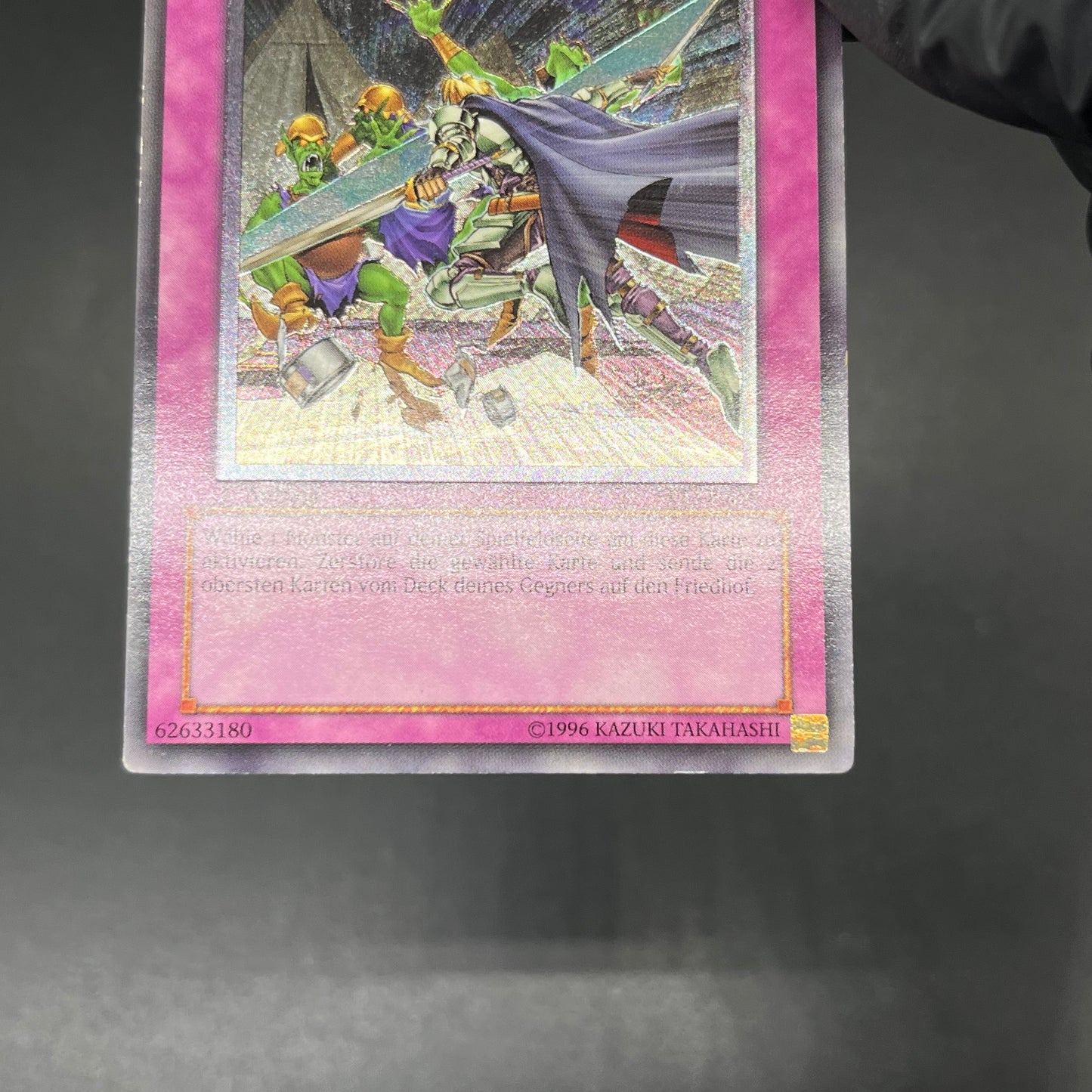 遊戯王　本陣強襲/レリーフ/ドイツ語/1st